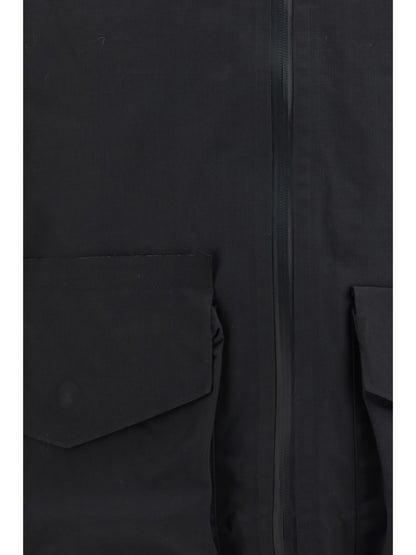 Y-3 GTX hooded Down Jacket - Black