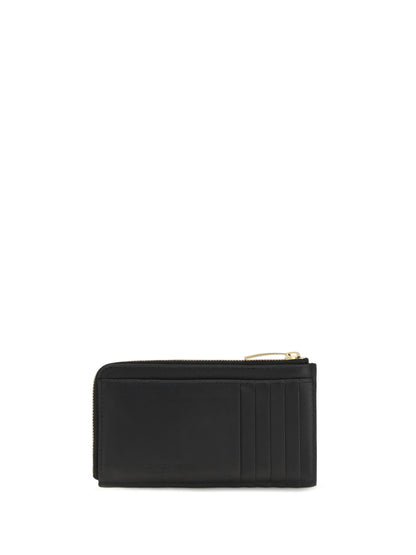 BOTTEGA VENETA Intrecciato zip Card Holder