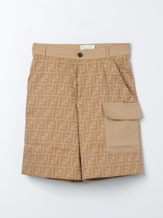 Fendi Shorts Kids Beige