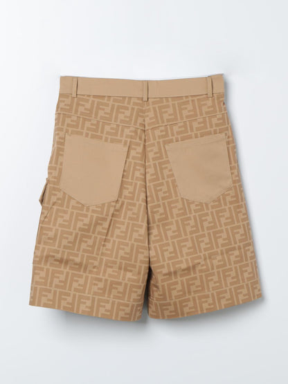 Fendi Shorts Kids Beige