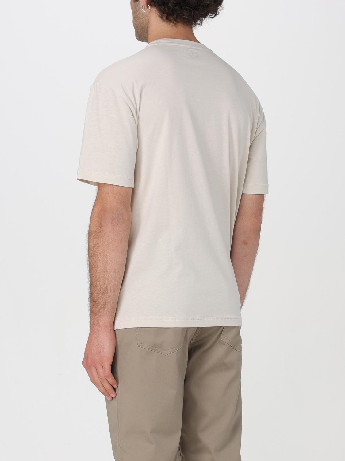 Ea7 T Shirt Men Pearl