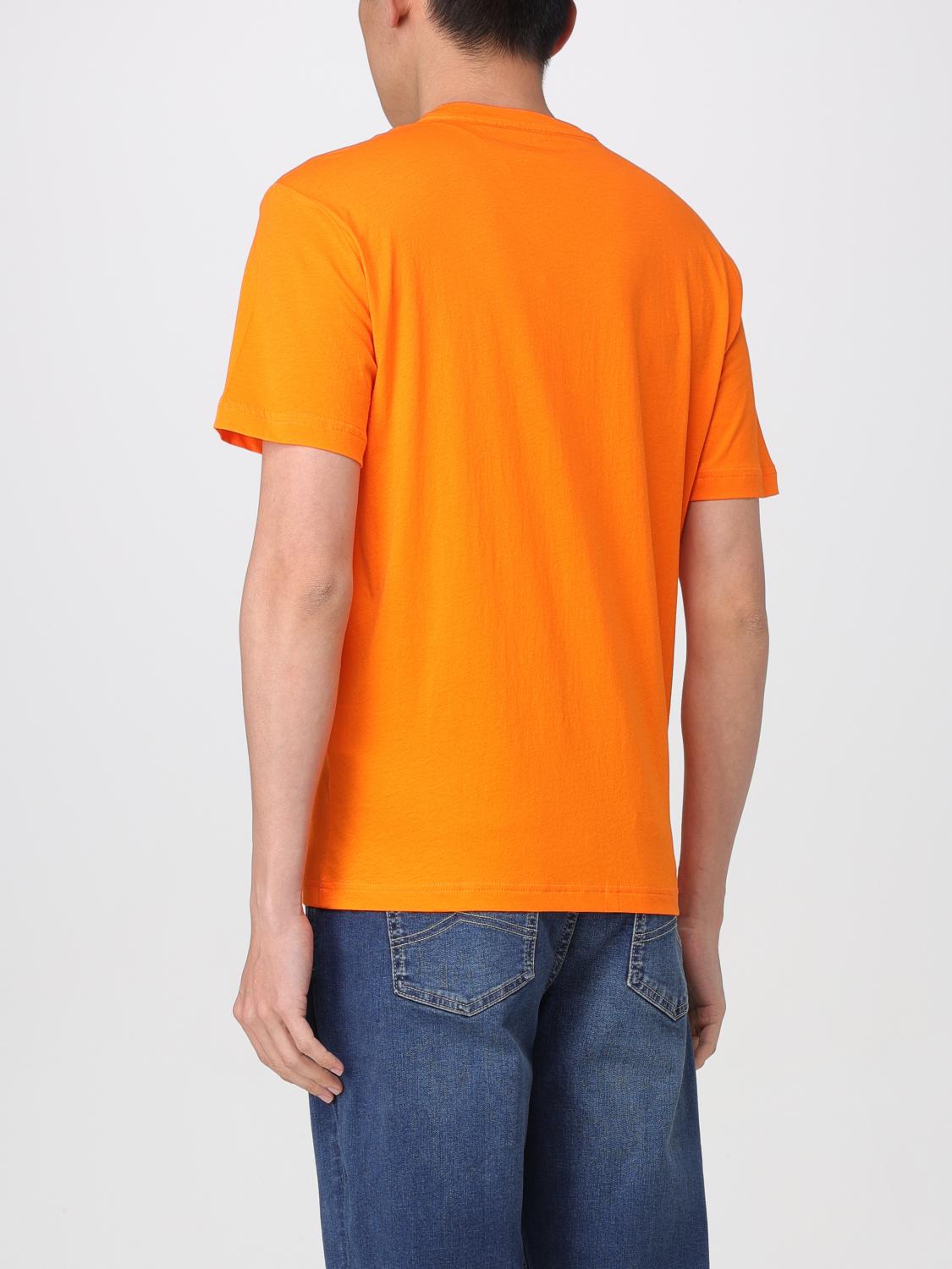 Ea7 T Shirt Men Orange
