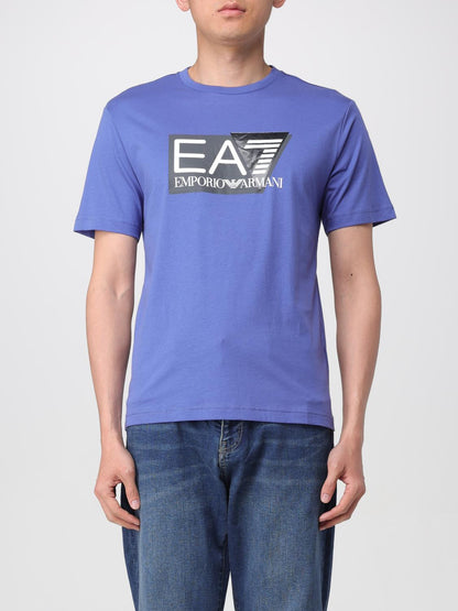 Ea7 T Shirt Men Orange