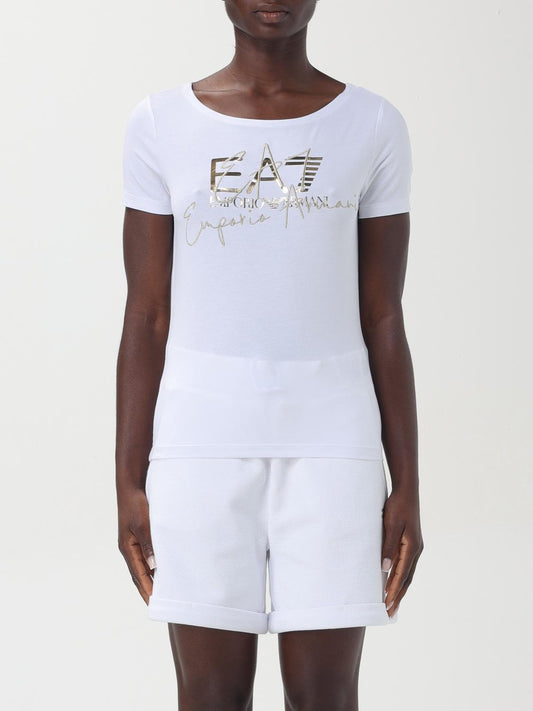 Ea7 T Shirt Woman White