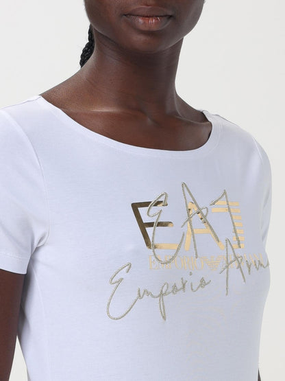 Ea7 T Shirt Woman White
