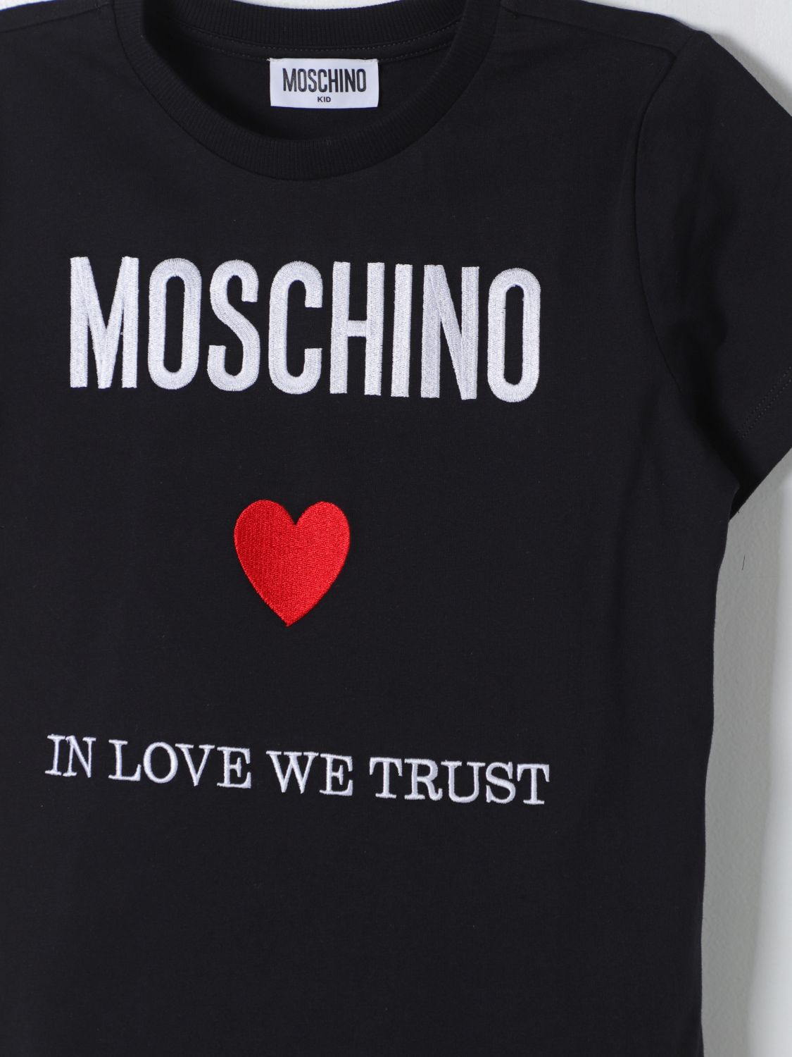 Moschino T Shirt Kids Black