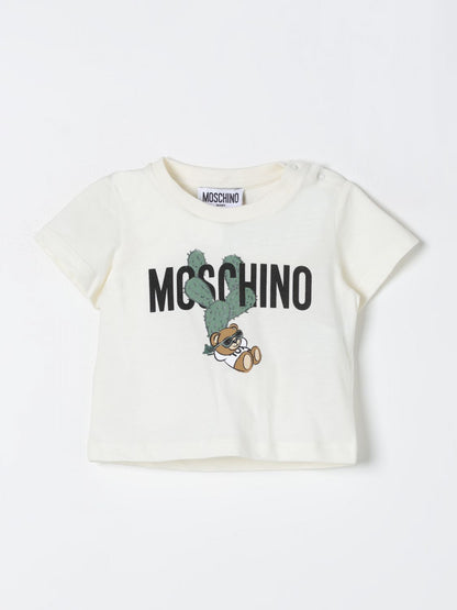 Moschino T Shirt Kids Milk