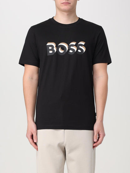 Boss T Shirt Men Beige