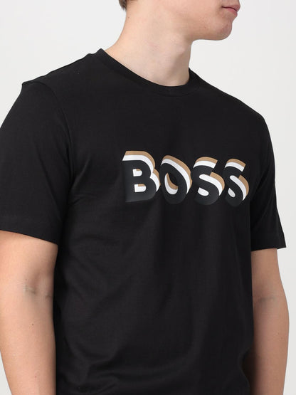 Boss T Shirt Men Beige