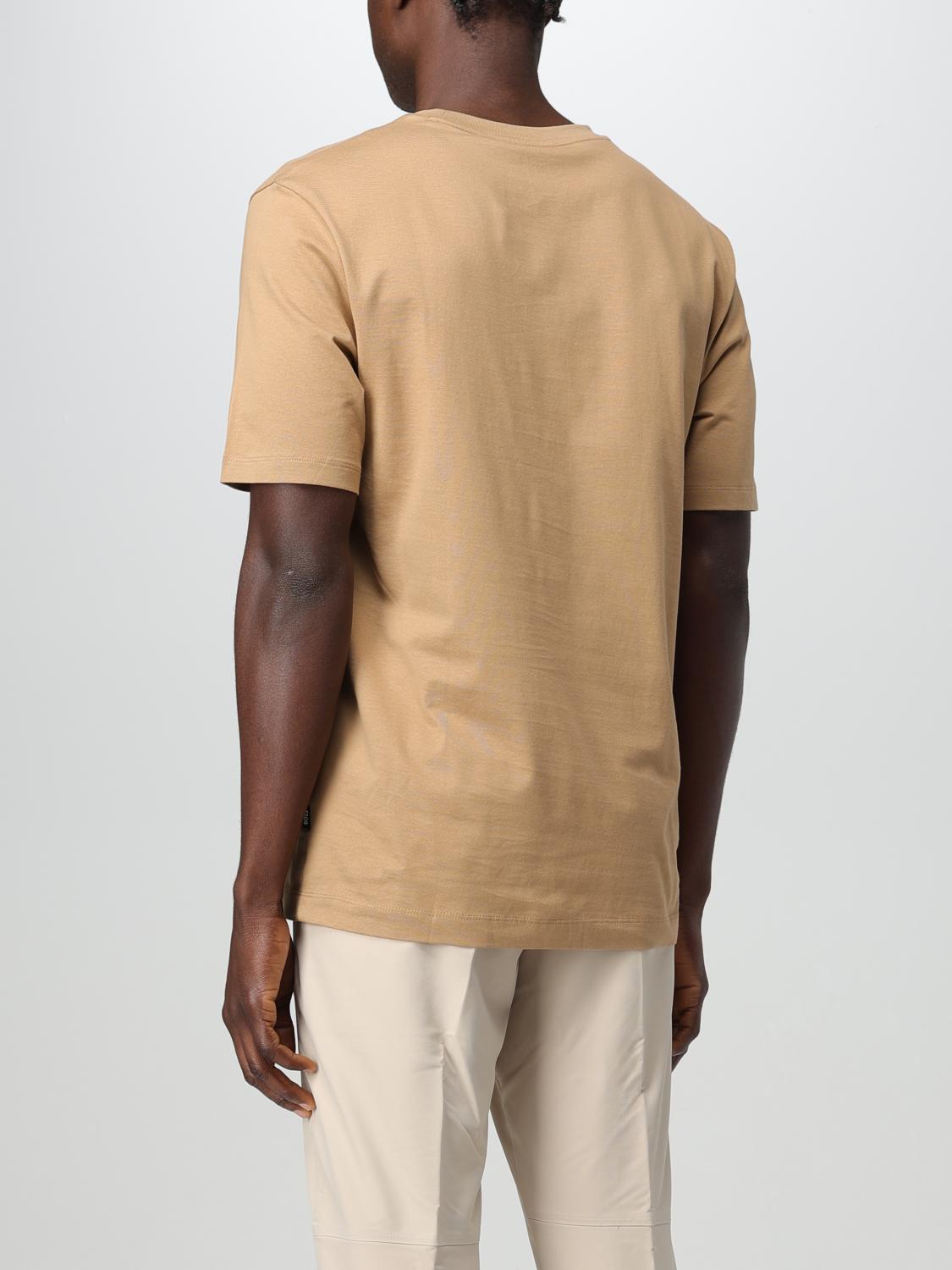Boss T Shirt Men Beige