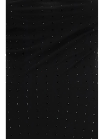 PINKO Long strass Slipdress