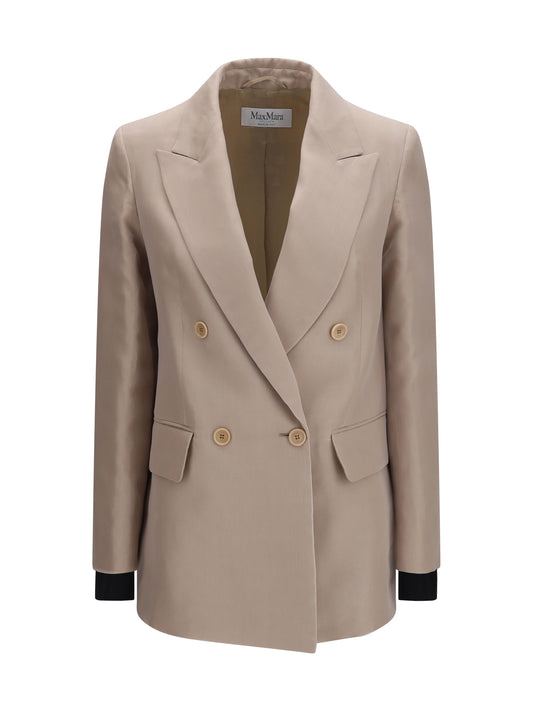 MAX MARA Feltro silk Blazer