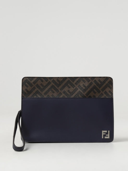 Fendi Briefcase Men Navy