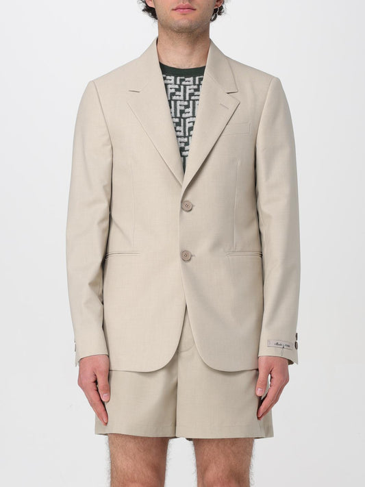 Fendi Blazer Men Butter