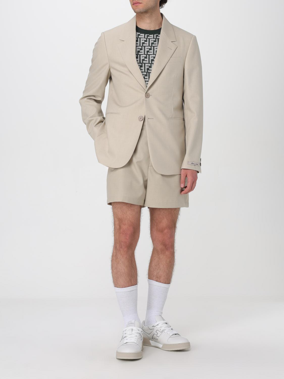 Fendi Blazer Men Butter
