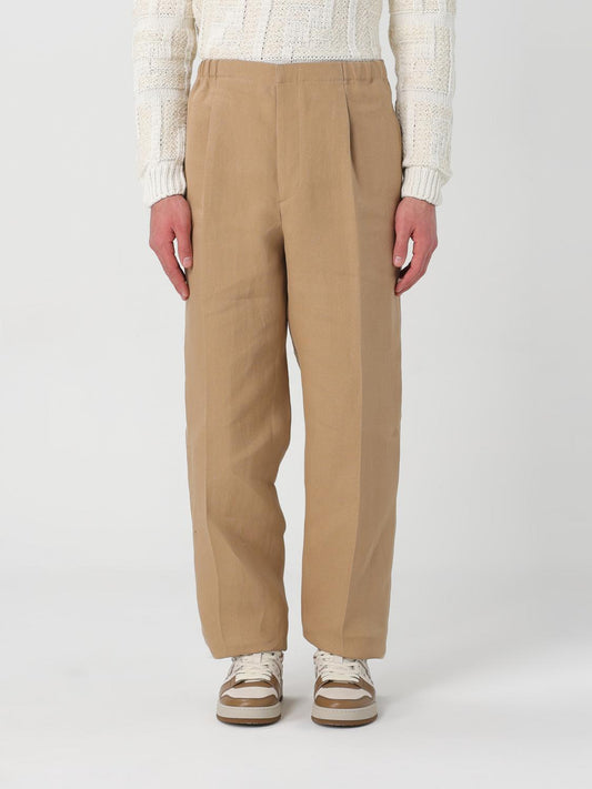 Fendi Pants Men Tobacco