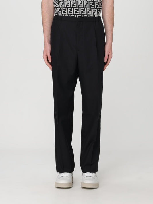 Fendi Pants Men Black