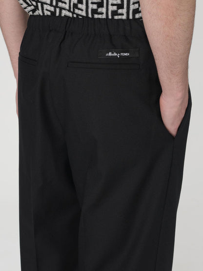 Fendi Pants Men Black