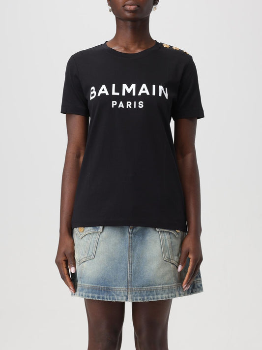 Balmain T Shirt Woman Black