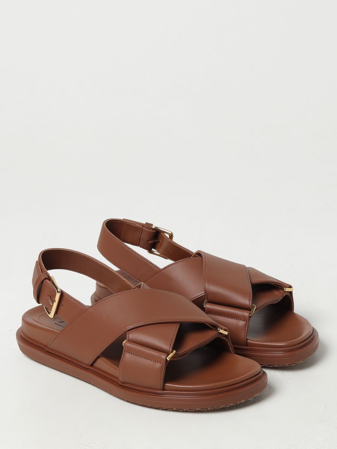 Marni Flat Sandals Woman Black