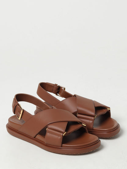Marni Flat Sandals Woman Black