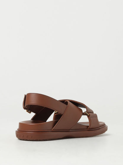 Marni Flat Sandals Woman Black