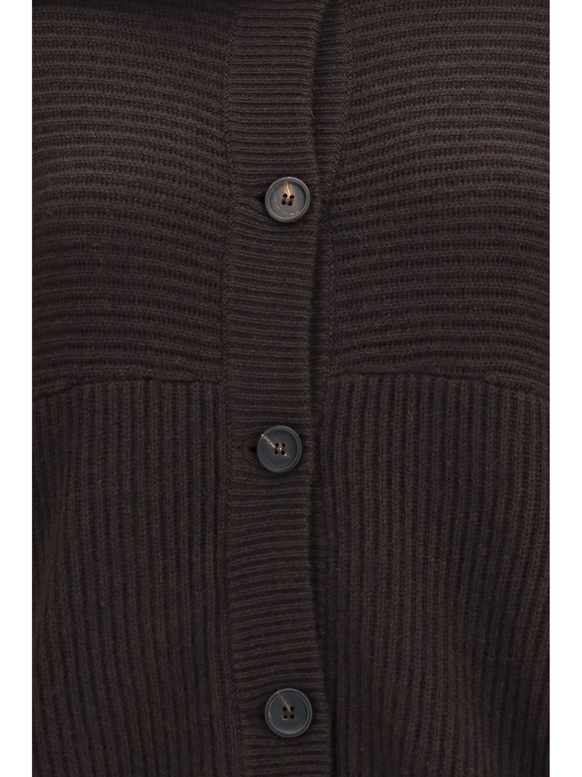 Brunello Cucinelli High neck cashmere Cardigan - Coffee