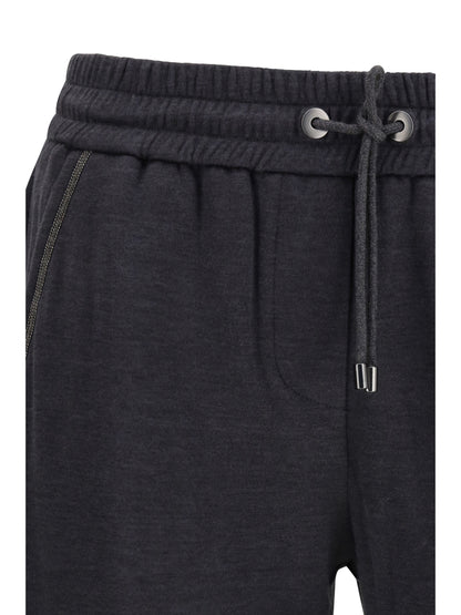 BRUNELLO CUCINELLI Pants with embellishments
