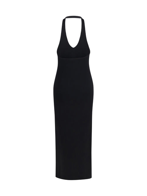 Toteme Halter-neck knit Dress - Black