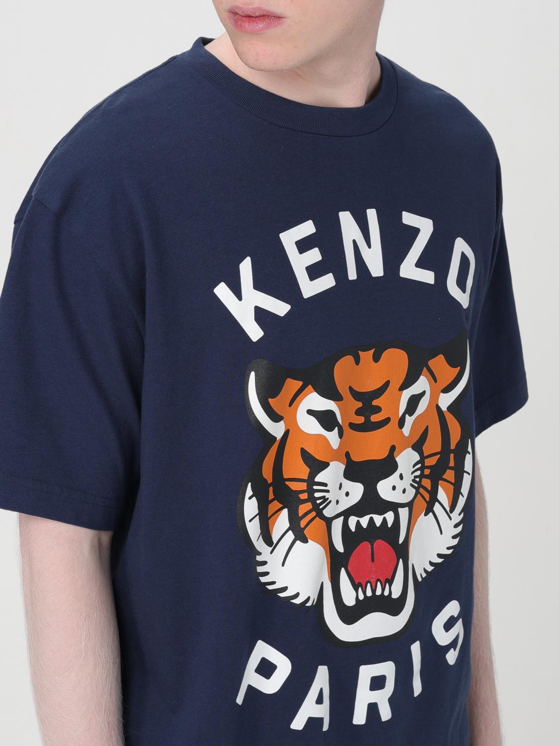 Kenzo T Shirt Men Blue