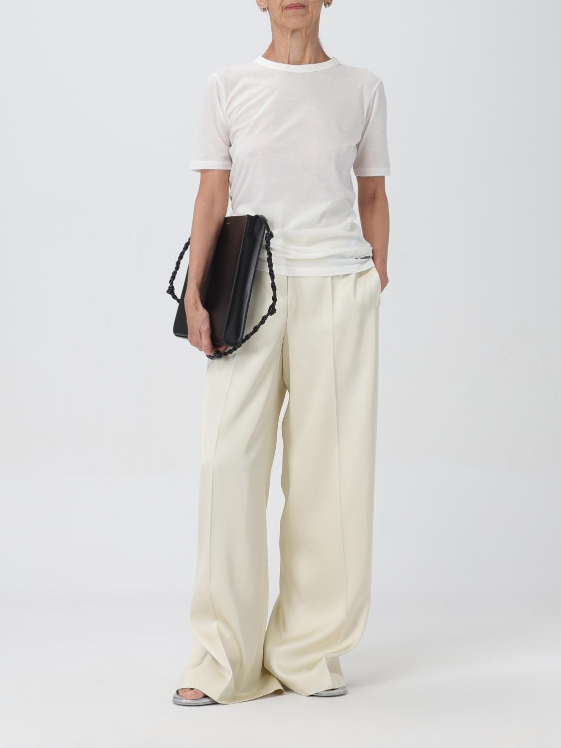 Jil Sander Crossbody Bags Woman Black