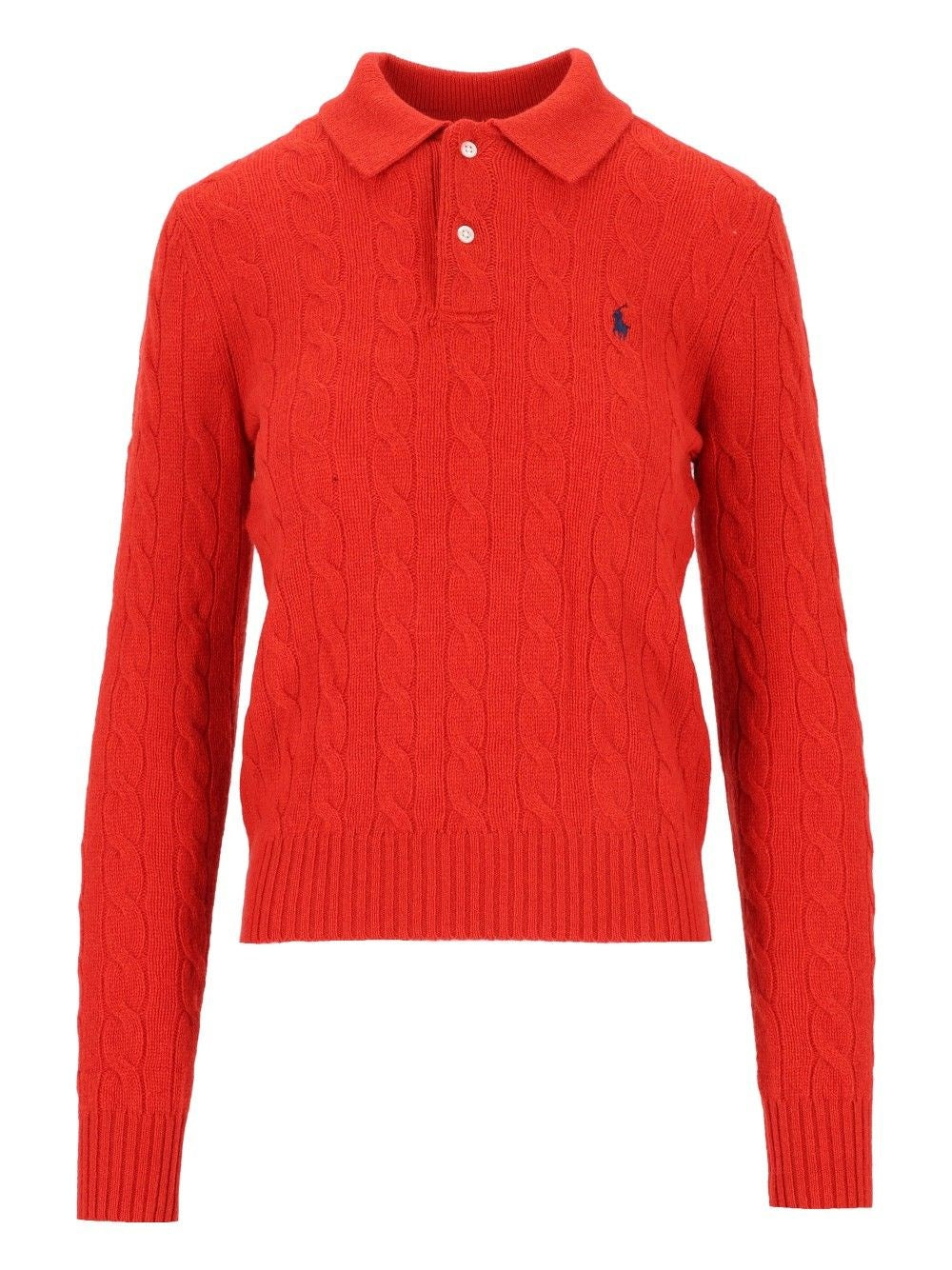Polo Ralph Lauren Cable Knit Sweater - Red