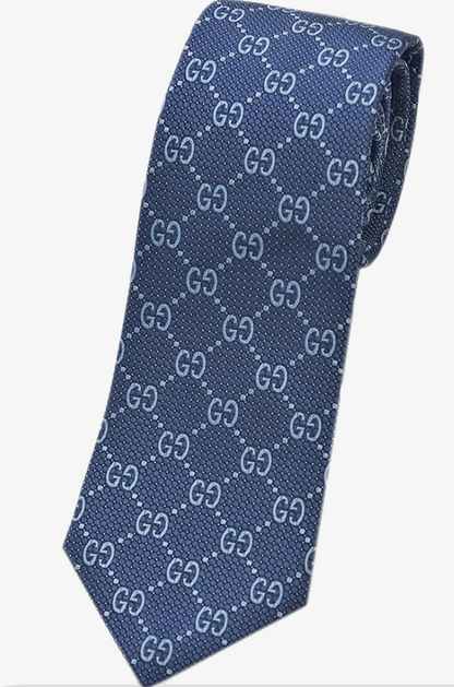 Gucci GG Jacquard Silk Tie