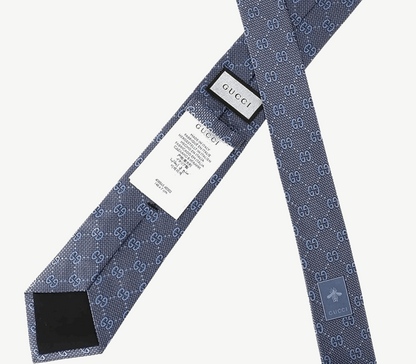 Gucci GG Jacquard Silk Tie