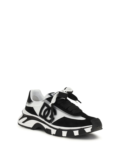 DOLCE & GABBANA Leather and mesh Sneakers