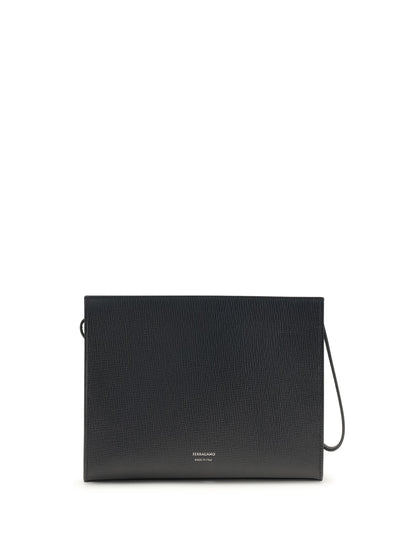 FERRAGAMO Gancini Pouch