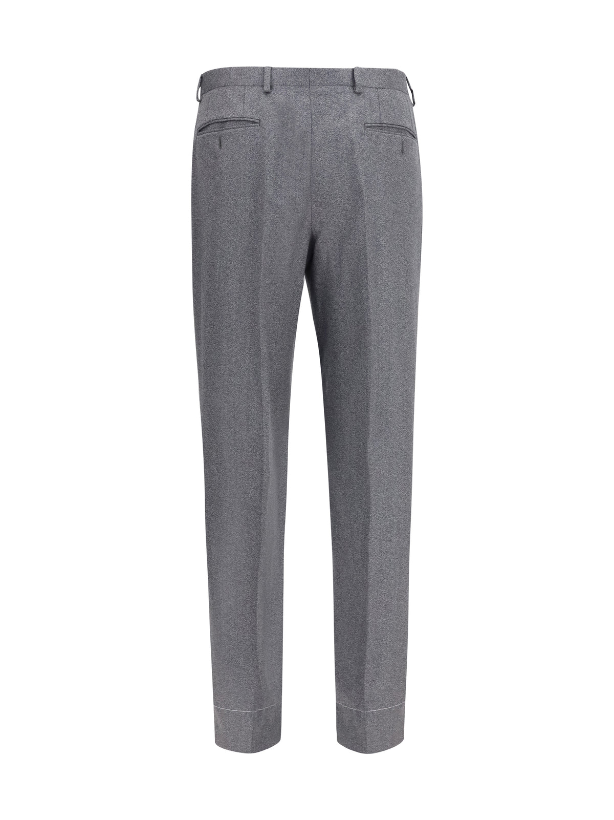 Brioni Elba Pants in silk, cashmere and linen - Anthracite
