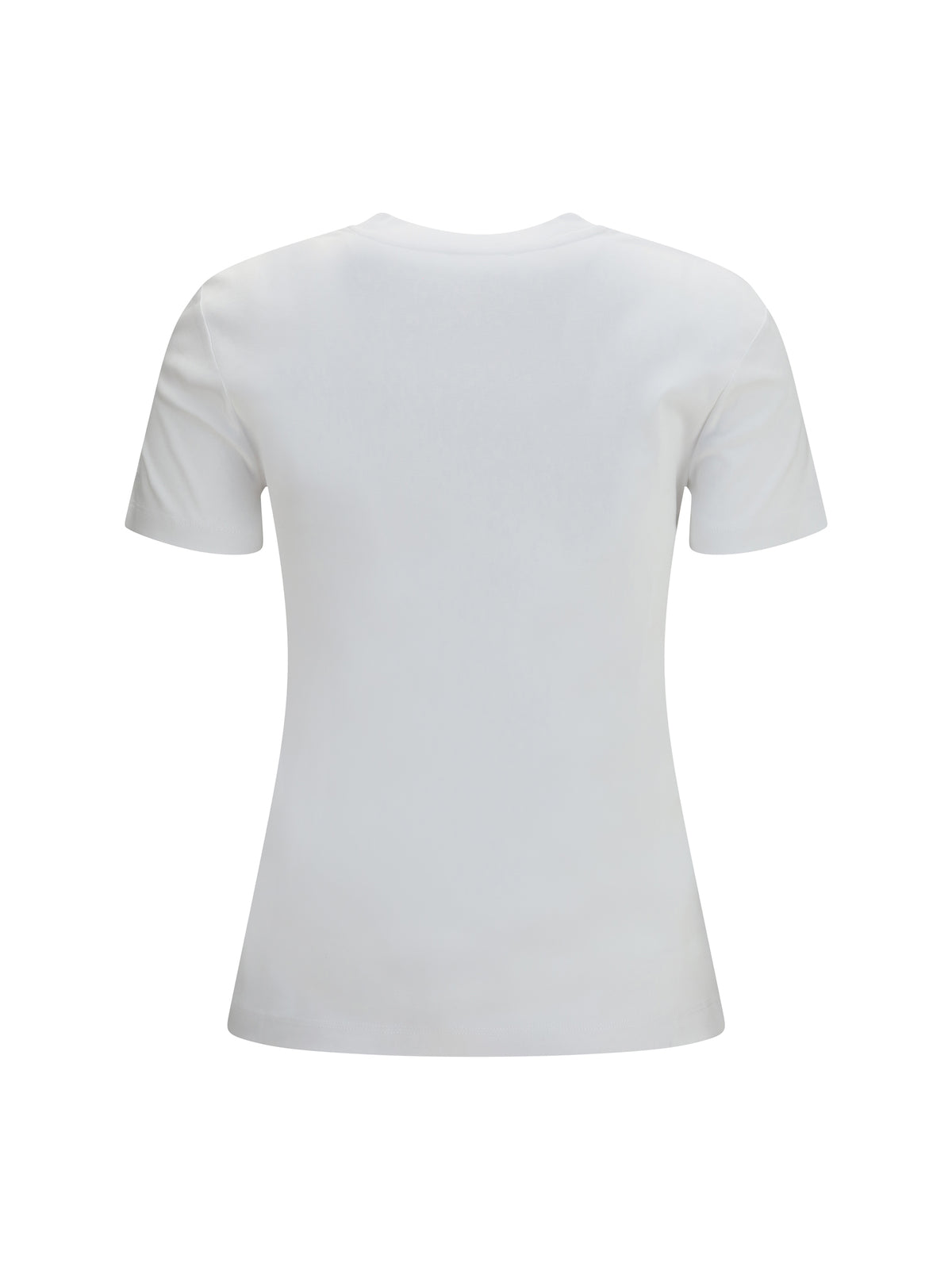 Max Mara Pure Cotton T-shirt - White Ottico