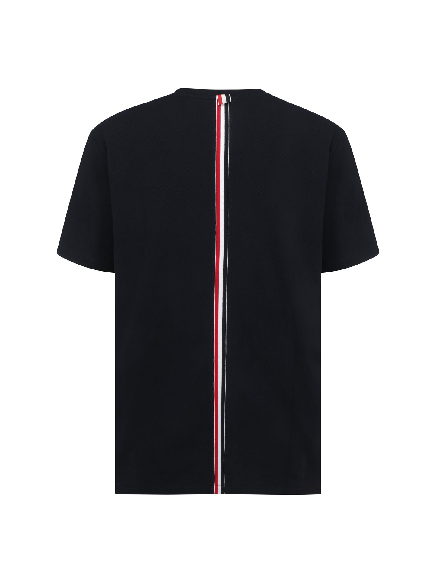 THOM BROWNE Short sleeve cotton T-shirt
