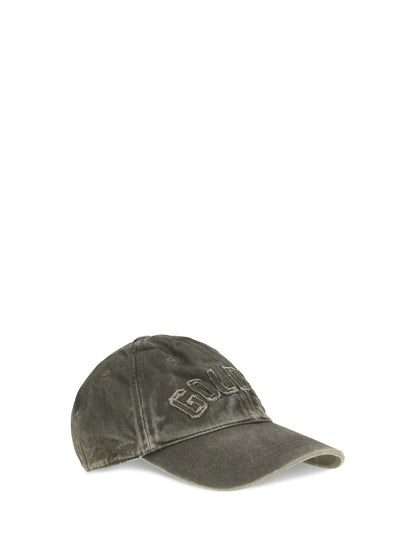 Golden Goose Journey Baseball Cap - Dark Kalamata
