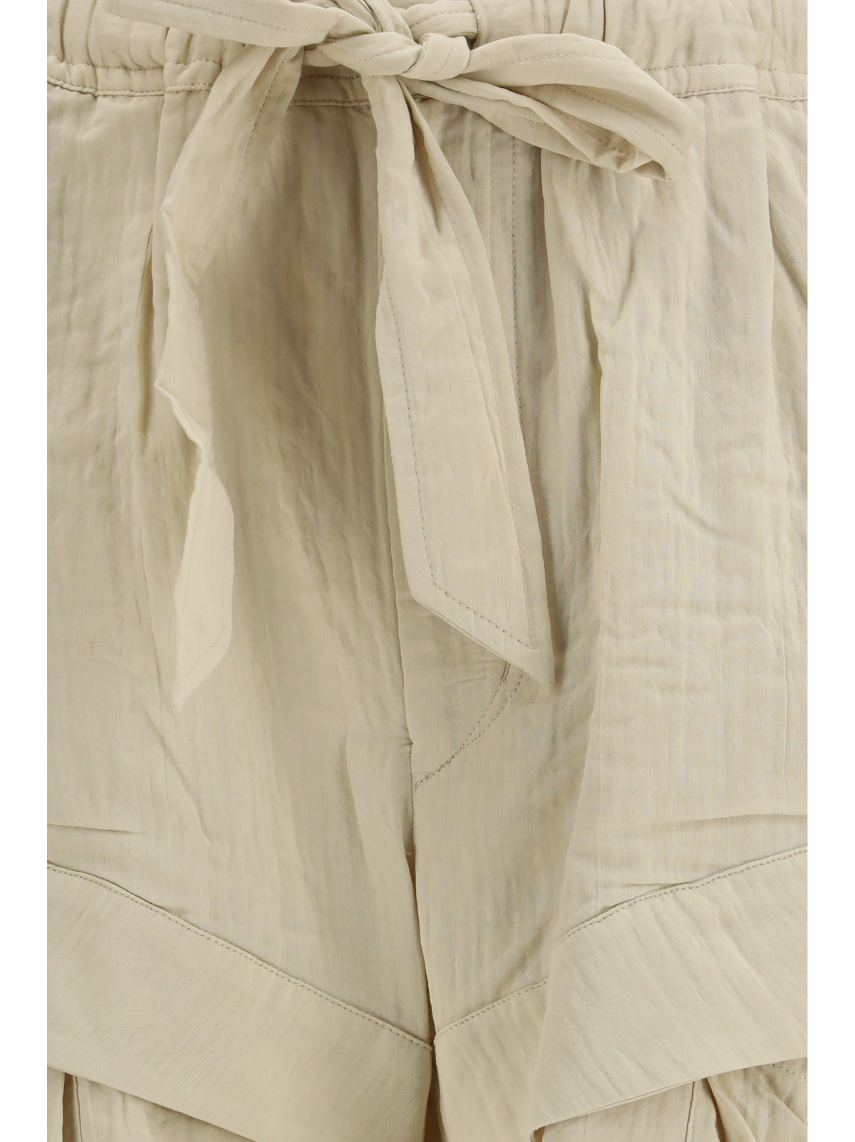 Marant Étoile Viscose and cotton Shorts - Ecru
