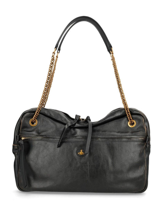 Vivienne Westwood Dolce Large Shoulder Bag - Black