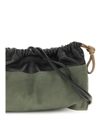 Pierre Hardy Twin Clutch Bag - Black-Khaki-Camel