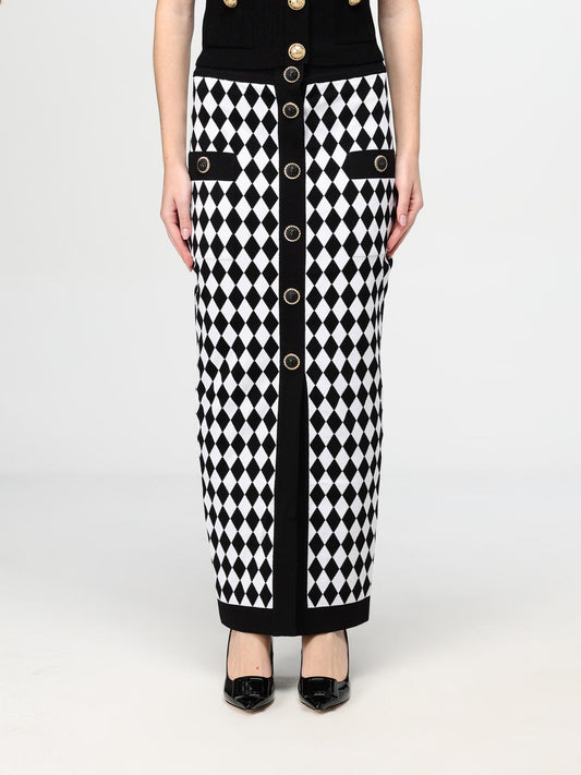 Balmain Skirt Woman Black