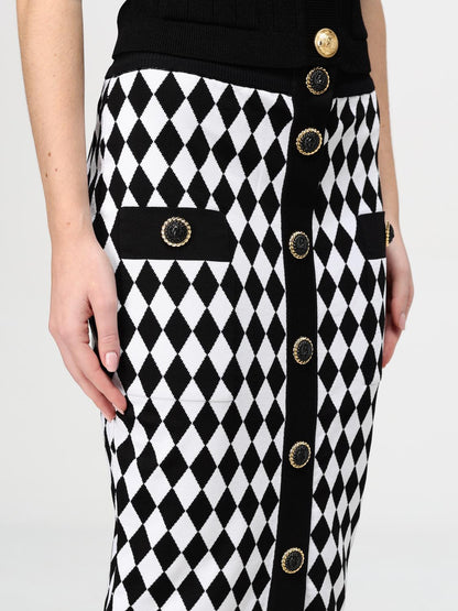 Balmain Skirt Woman Black
