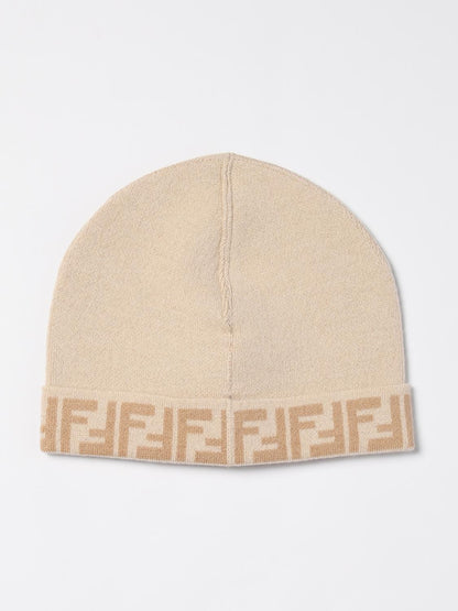 Fendi Hat Kids Beige