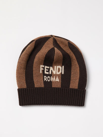 Fendi Hat Kids Tobacco