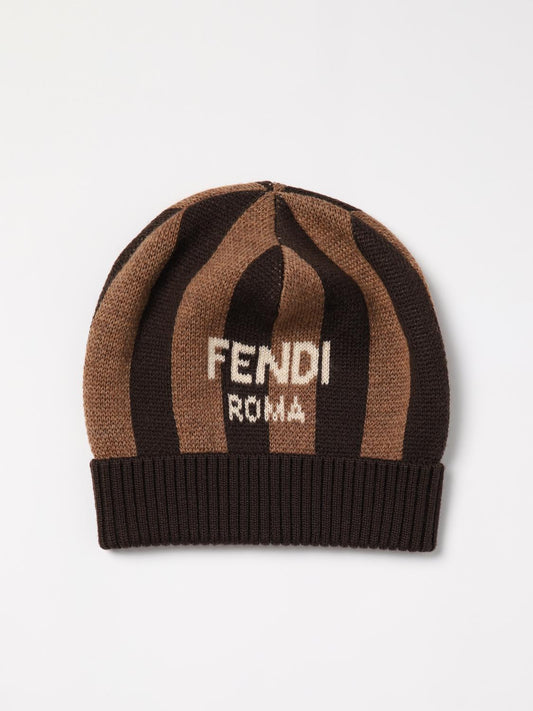 Fendi Hat Kids Tobacco