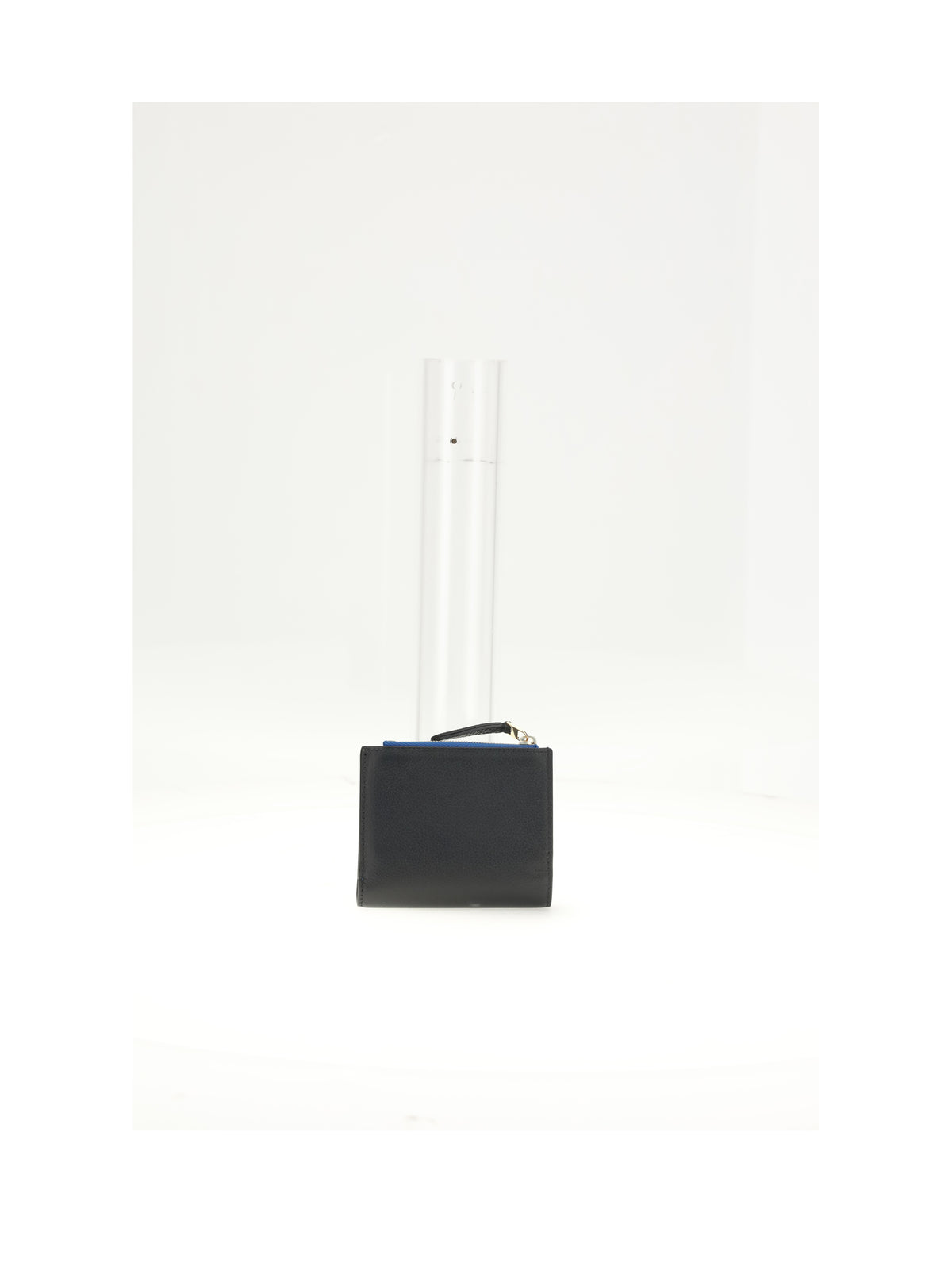 Celine COMPACT WALLET - Black / Ultra Blue