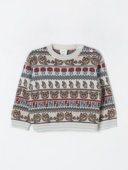 Fendi Sweater Kids Red